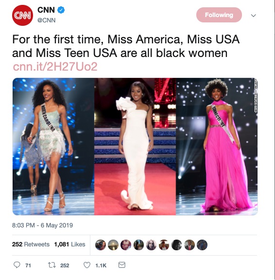 黒人女性がアメリカ3大ミス・コンテストを制覇～変わらない差別意識と変化する美の画像1