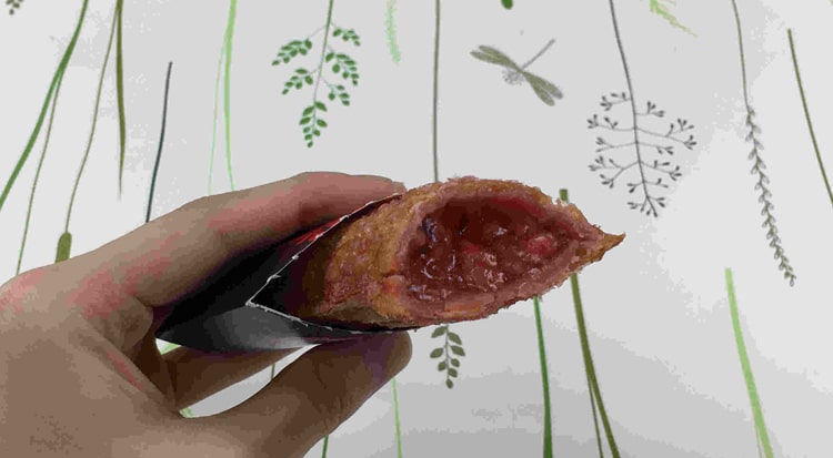 【完成】マクドナルド「ホットストロベリーパイ」は、いちごの甘酸っぱさを楽しめるの画像4