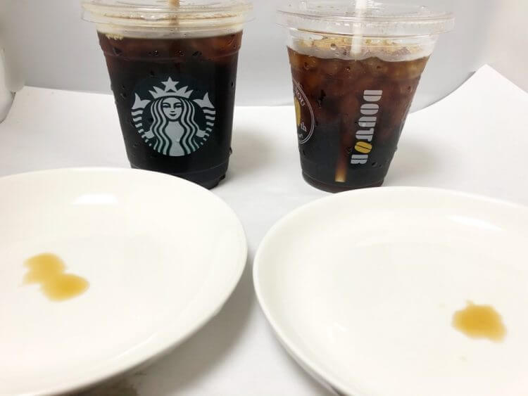 ドトールとスタバ、アイスコーヒーを徹底比較！　シンプルに飲み比べてみたの画像13