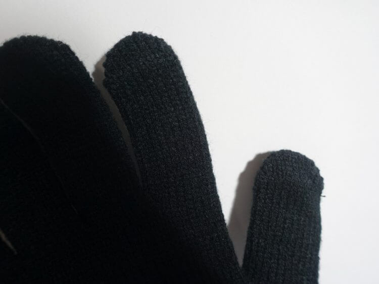 ダイソーの「スマホ対応の手袋」は感度が残念　セブンの手袋と比較！の画像3