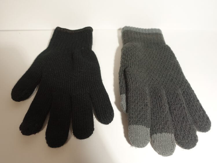 ダイソーの「スマホ対応の手袋」は感度が残念　セブンの手袋と比較！の画像8