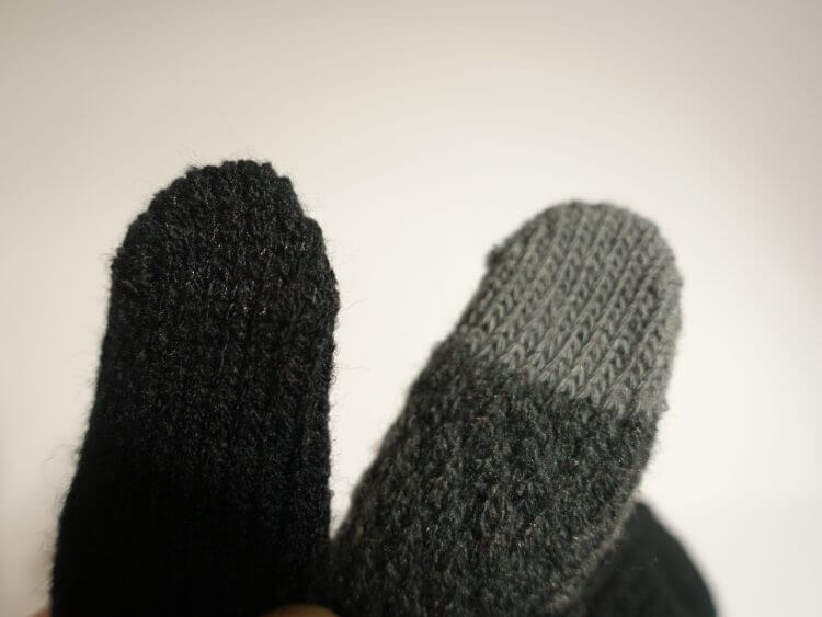 ダイソーの「スマホ対応の手袋」は感度が残念　セブンの手袋と比較！の画像9