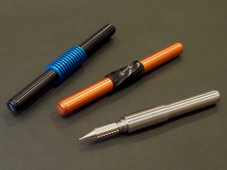 「DRILLOG」は世界ではじめて金属ペン先を採用した未来派筆記具の画像9